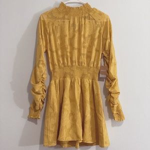 Forever 21 Mustard Yellow Dress